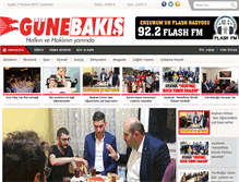 Tablet Screenshot of erzurumgunebakis.com